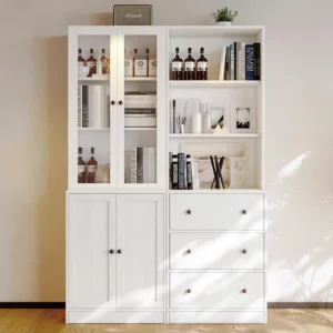 Resie Book Cabinet Storage Bookcase