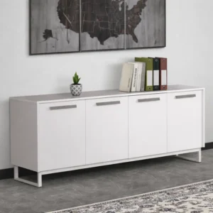 Baroda 75'' Wide 8 - Shelf Storage Cabinets